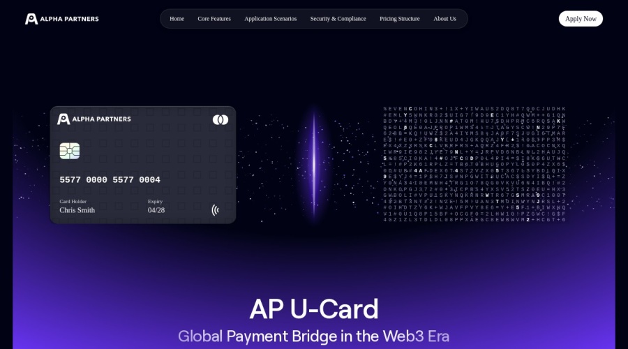 Screenshot of alphapartner.vip