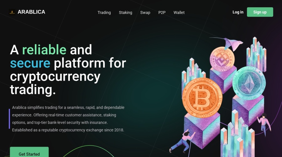 Screenshot of arablica.com