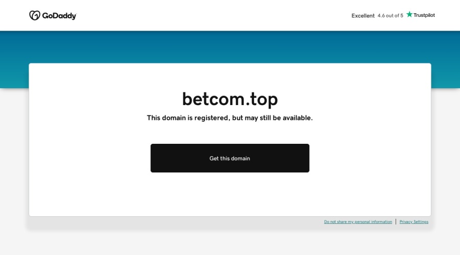 Screenshot of betcom.top