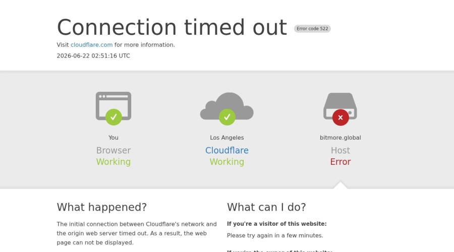 Screenshot of bitmore.global