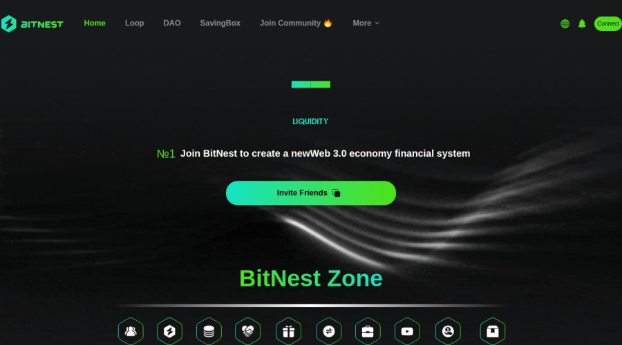 Screenshot of bitnest.cx