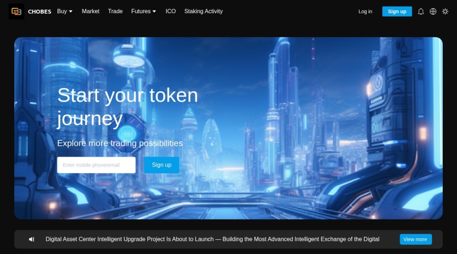 Screenshot of chobes.org