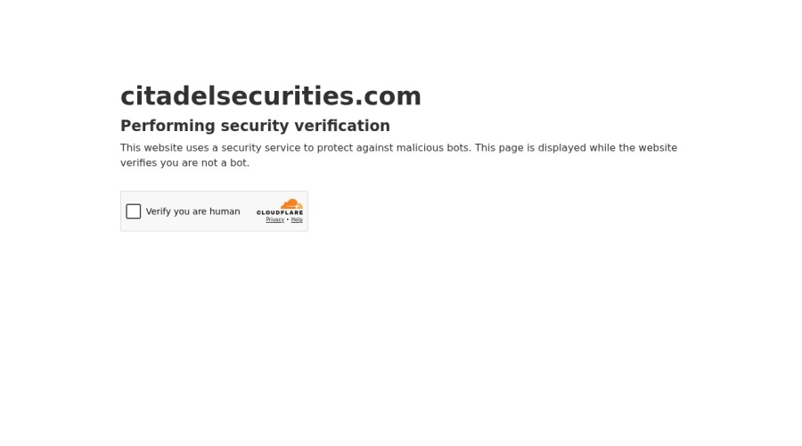 Screenshot of citadelsecurities.com