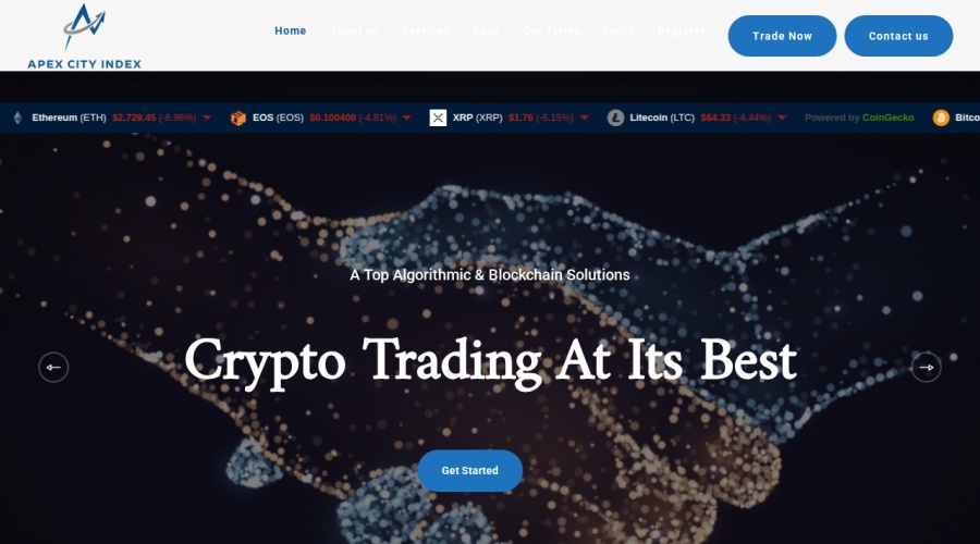 Screenshot of cityindexltd.com