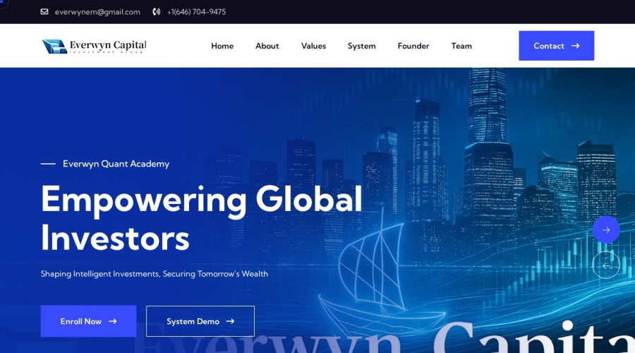 Screenshot of everwynmba.com