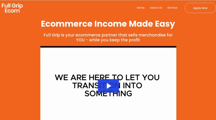 Screenshot of fullgripecom.com