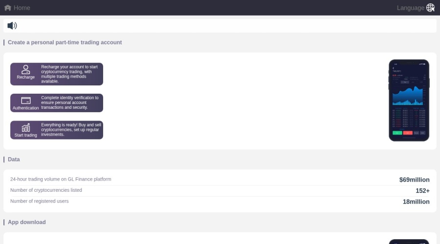 Screenshot of glwork999.com