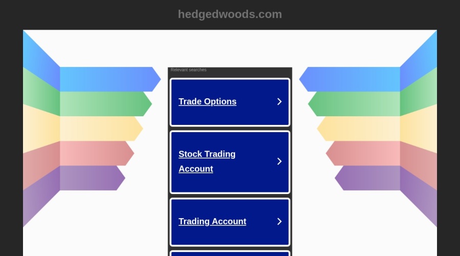 Screenshot of hedgedwoods.com