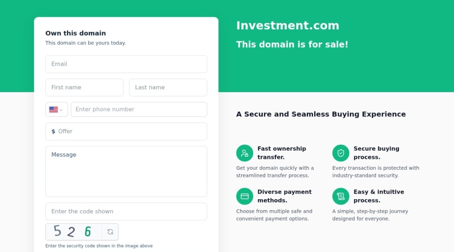 Screenshot of investment.com
