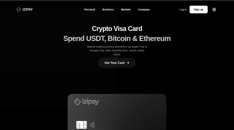 Screenshot of izipay.me