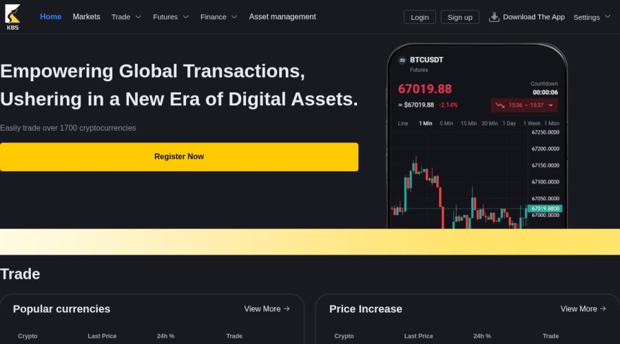 Screenshot of kbsex.net