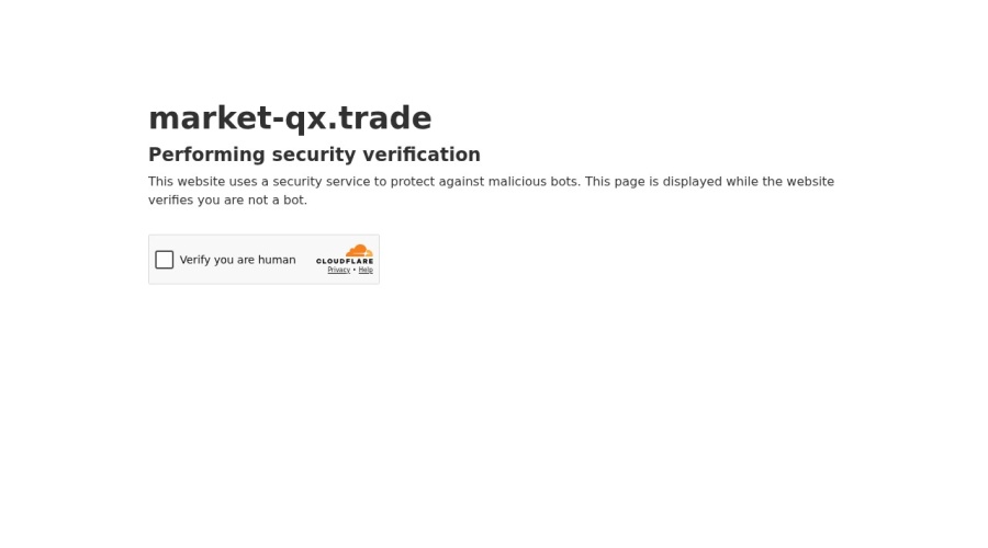 Screenshot of market-qx.trade