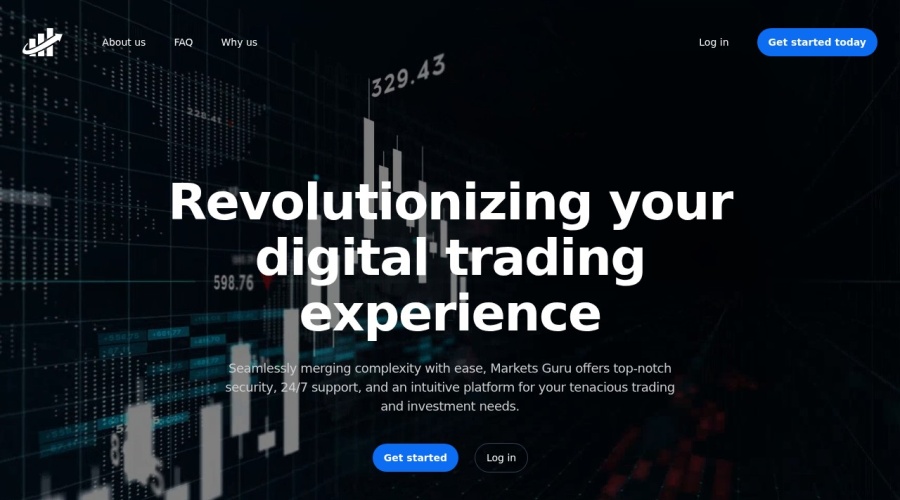 Screenshot of marketsguru.live