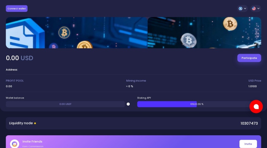 Screenshot of miningckgp.info
