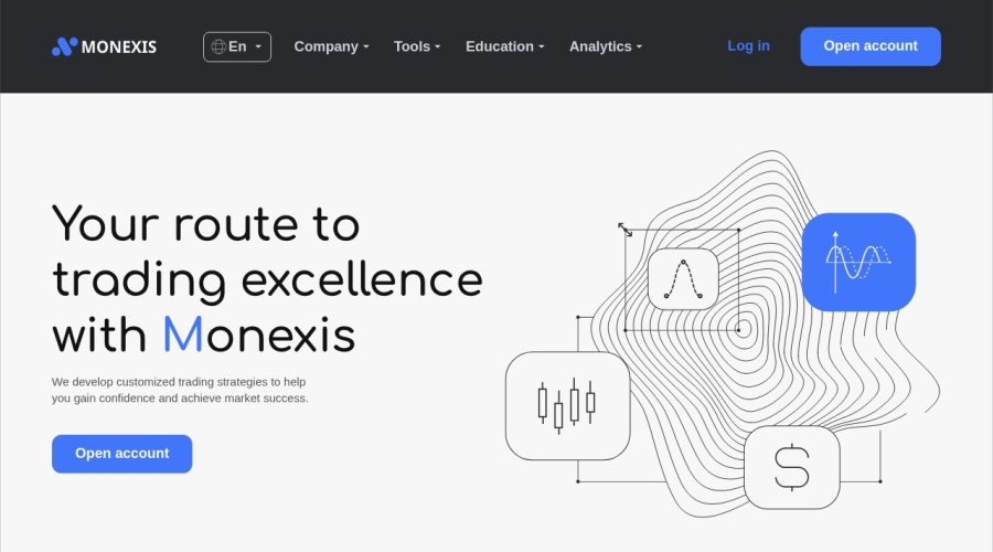 Screenshot of monexis.inc