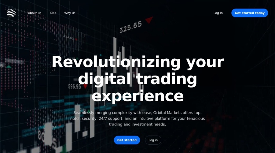 Screenshot of orbitalmarkets.net