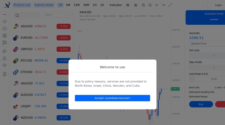 Screenshot of pc.xhprofx.top
