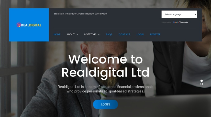 Screenshot of realdigital.ltd