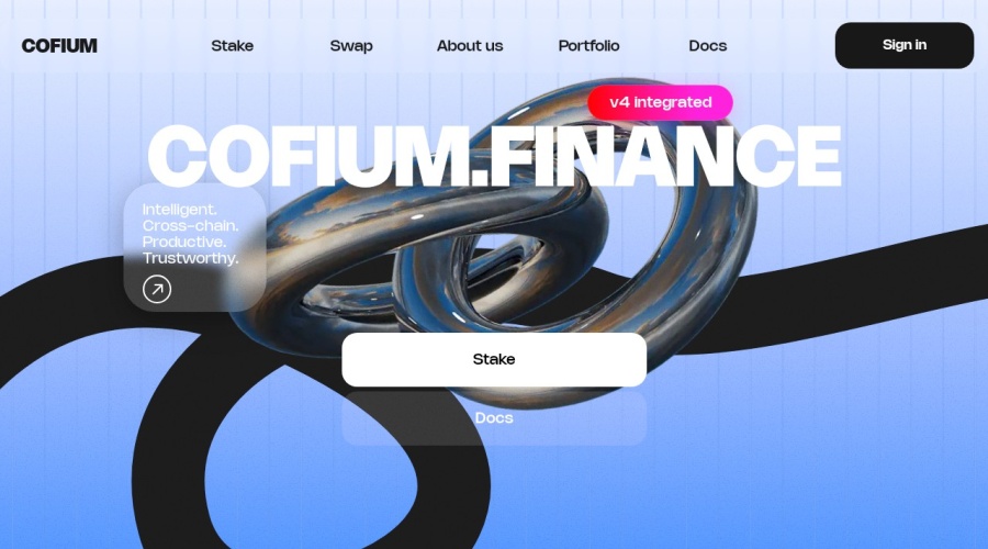 Screenshot of revolve.finance
