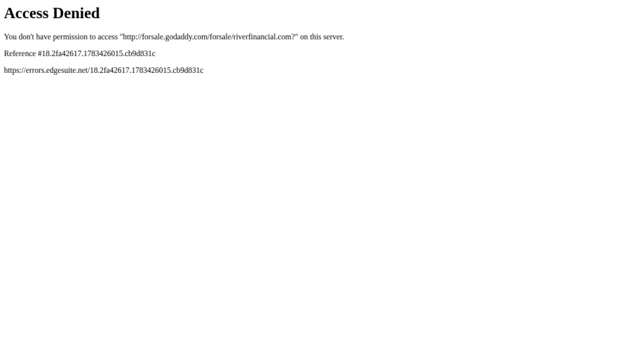 Screenshot of riverfinancial.com