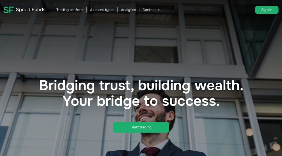 Screenshot of speedfunds.to