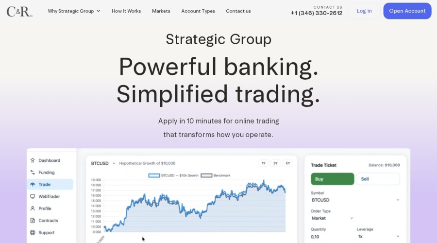Screenshot of strategicgroupinc.com
