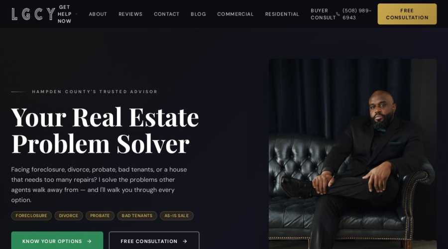 Screenshot of thelgcygroup.com