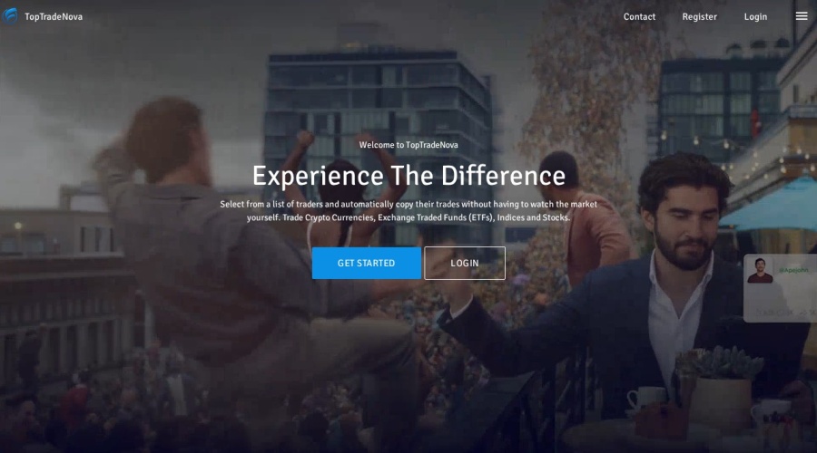 Screenshot of toptradenova.net