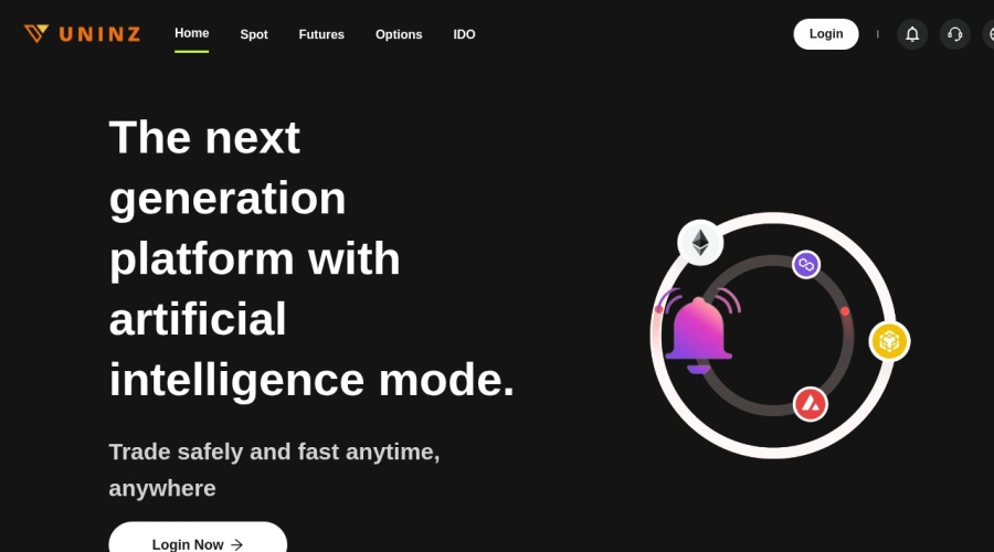 Screenshot of uninzz.com