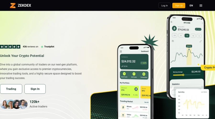 Screenshot of zekdex.com